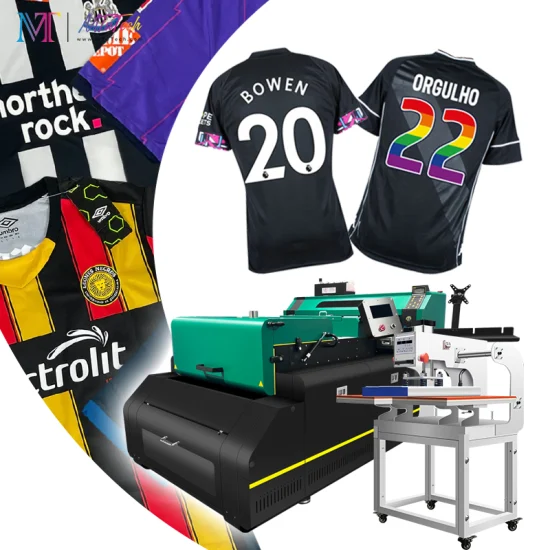 15 ans d'expérience fournisseur Mtutech Digital Textile T Shirt Printing Machine Dtf Heat Transfer Press Tshirt Printing Machine