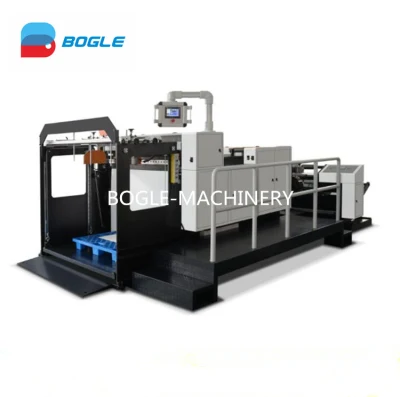 Machine de laminage de rouleaux de papier kraft Rouleau de papier enduit de silicone pour découper des feuilles avec fonction d'empilage automatique